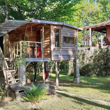 La Cabane De L'Oiseau Couze-et-Saint-Front Dış mekan fotoğraf