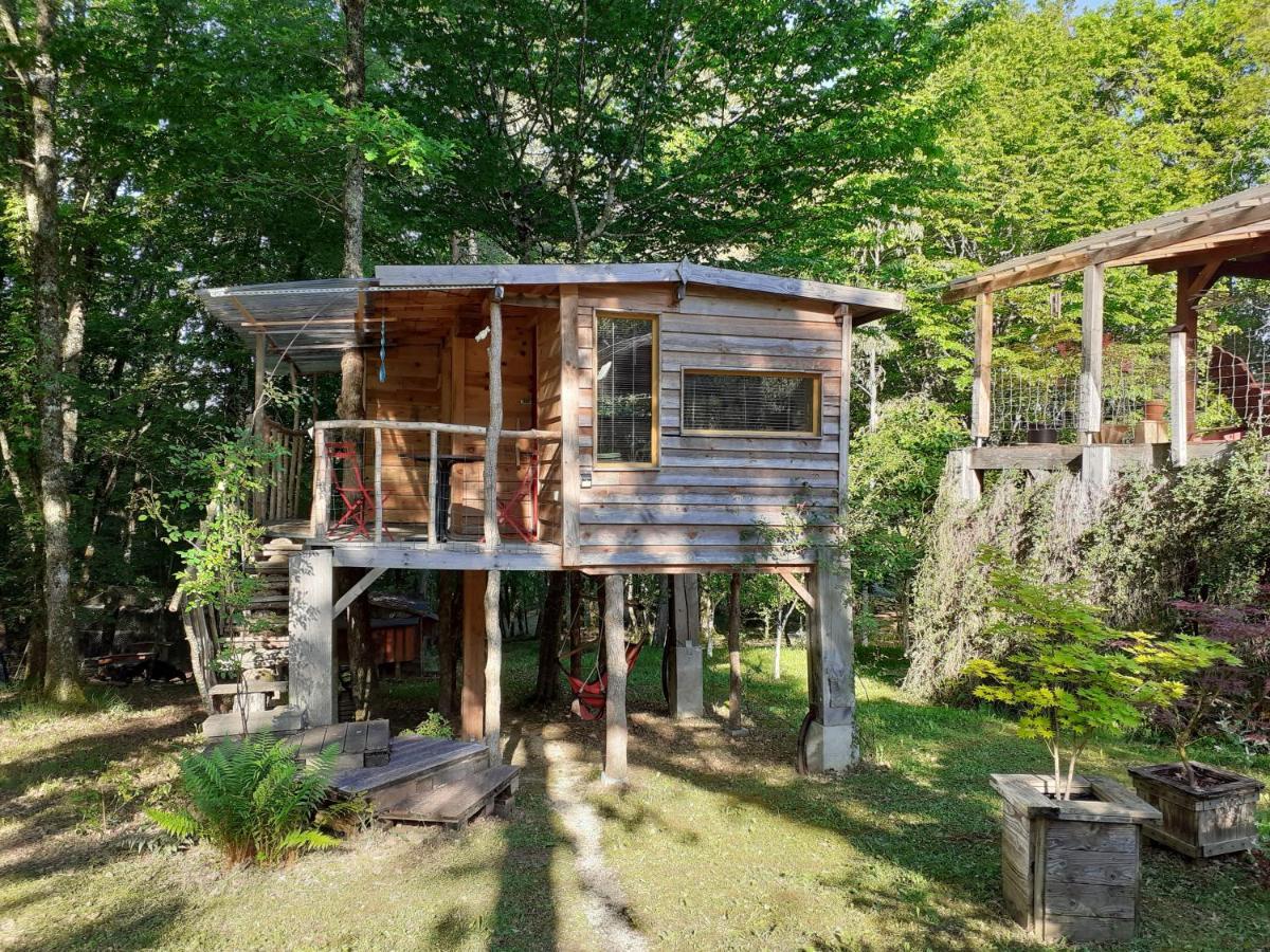La Cabane De L'Oiseau Couze-et-Saint-Front Dış mekan fotoğraf