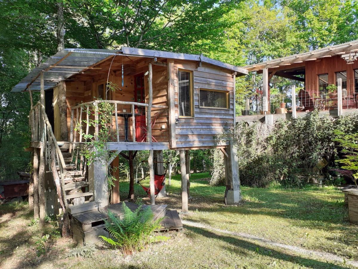 La Cabane De L'Oiseau Couze-et-Saint-Front Dış mekan fotoğraf